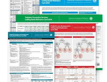 Pediatric Preventive Services: Coding Quick Reference Card 2026 | shopAAP