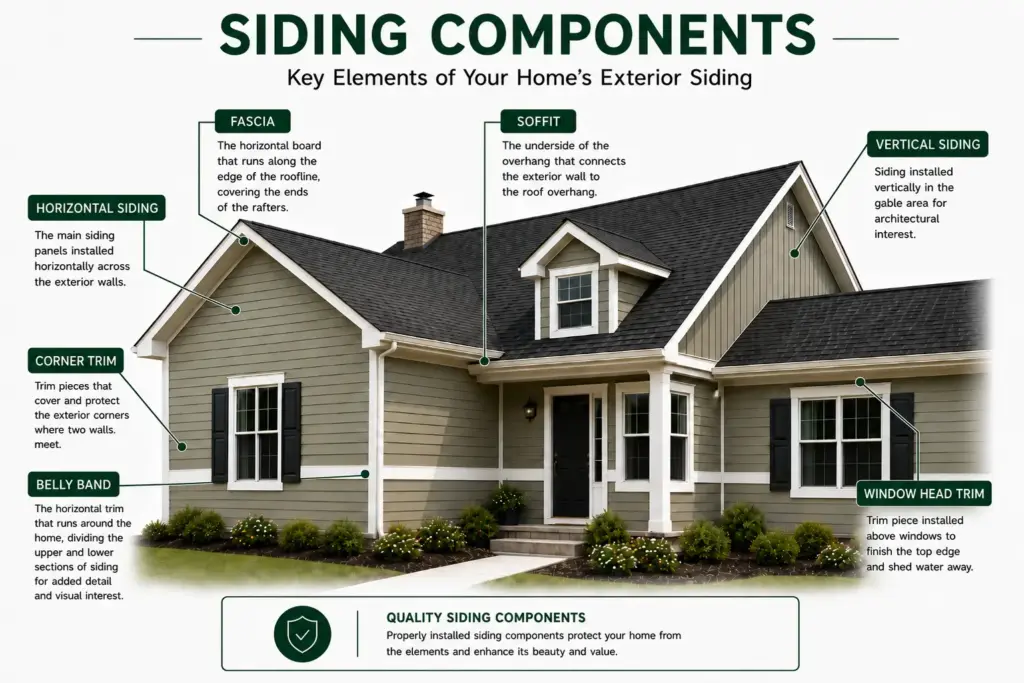 Understanding Siding Components On Your Home | Trusted Since 2001